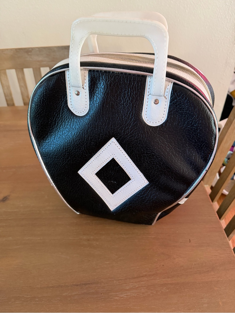 Black and White Retro Bag